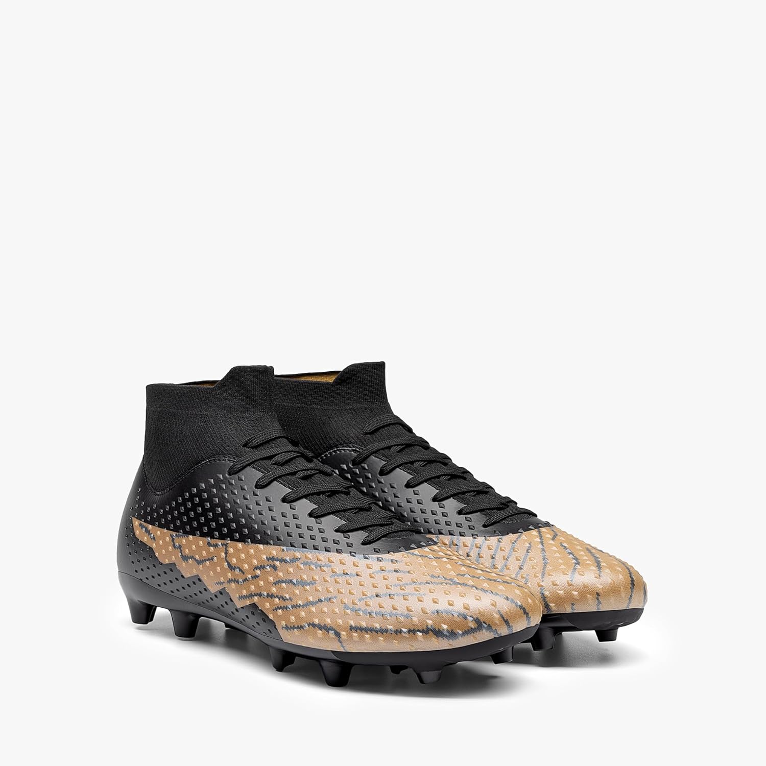 DREAM PAIRS Men's Firm Ground Soccer Cleats High-top Football Cleats FG/AG Professional Training Outdoor Lightweight Soccer Shoes - Image 5