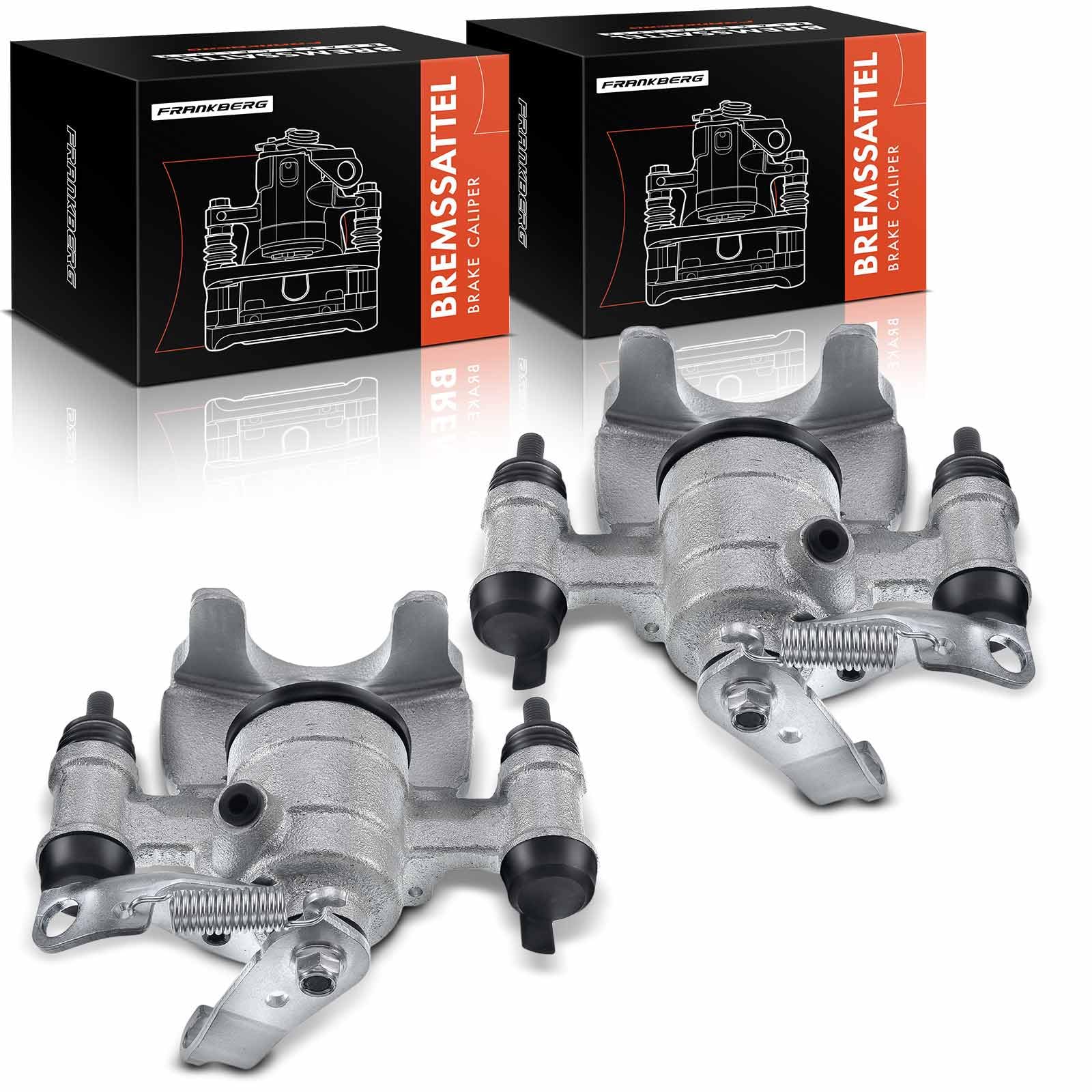 Frankberg 2x Pinza Freno Asse Posteriore Sinistra Destra Compatibile con Movano B X62 NV400 X62 X62B Master III FV Master III EV HV UV Master III JV Replace# 93167653