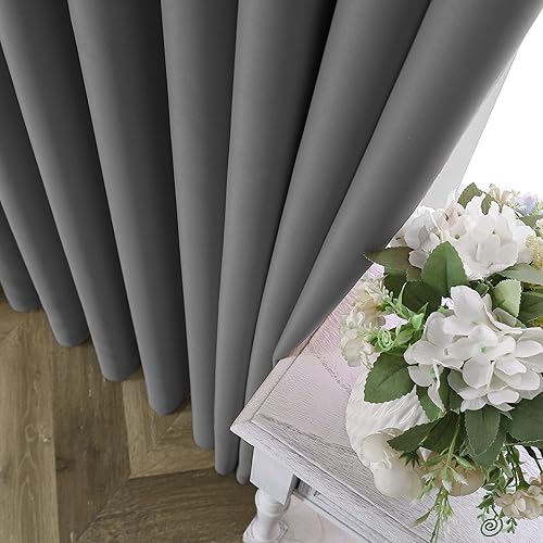 Miniatura 6 de Cortina plisada de bajo consumo para ventana, de techo a piso, extra con ganchos y alzapaños para hotel, apartamento, barra transversal y cortina