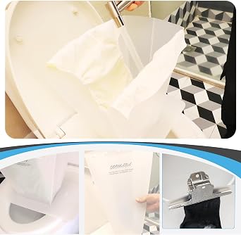 Cloth Diaper Sprayer Splatter Shield, Foldable Hands-free Design