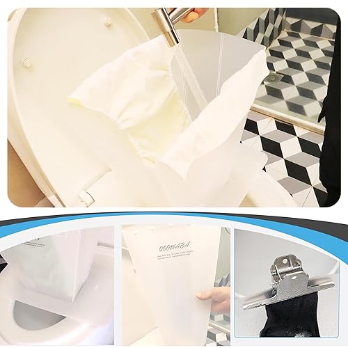 Miniatura 4 de Protector de salpicaduras de pañal de tela - Diseño a presión para evitar caídas, colocación estable permite enjuagar con una sola mano. Pañales de