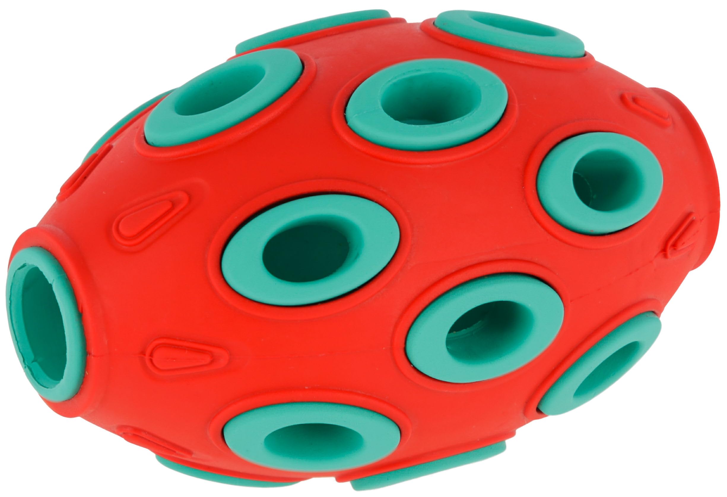 Kerbl Rugby Toyfastic Fillable Red/aqua12 X 7,5 Cm