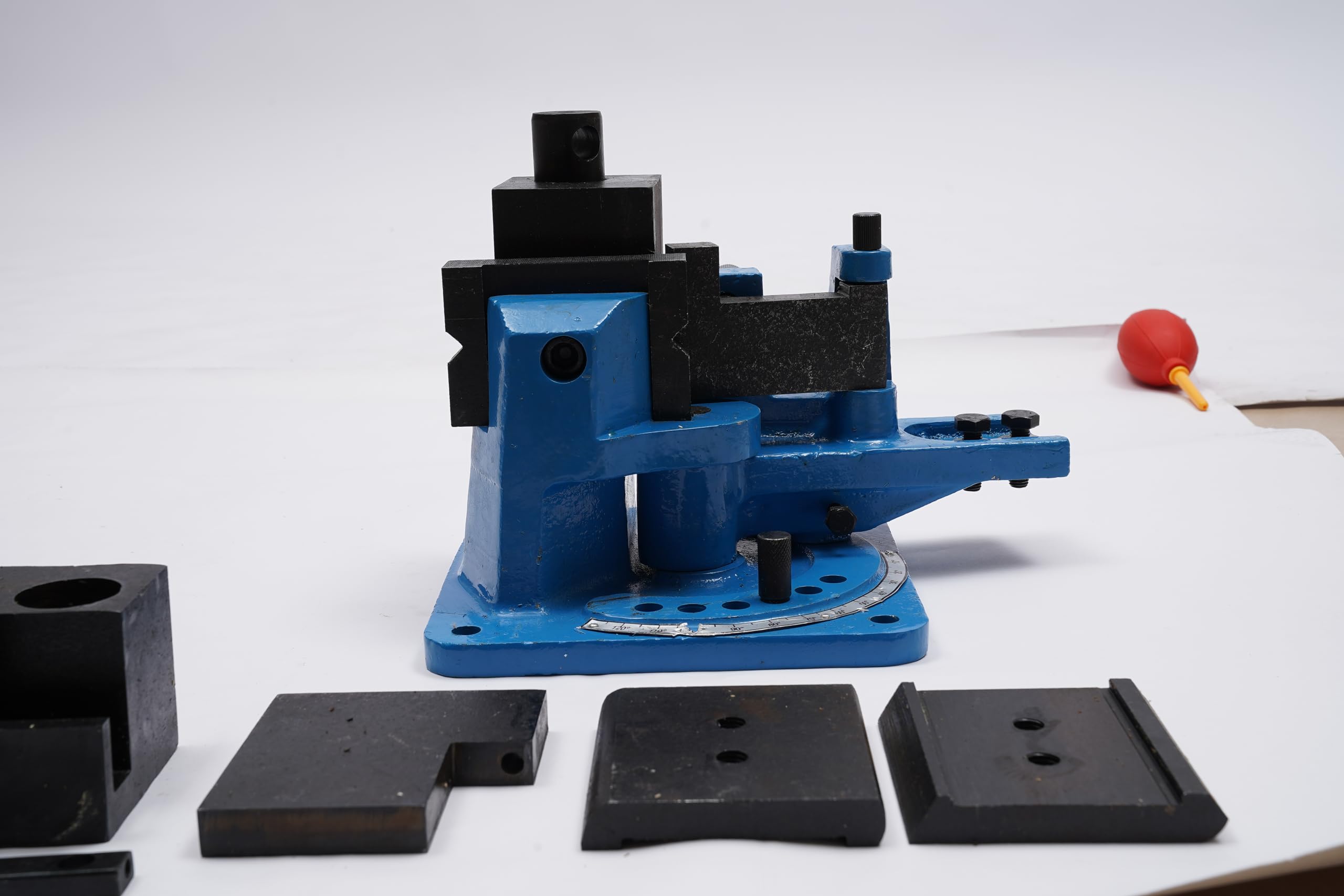 Dobladora manual de metal sin electricidad para acero, aluminio, cobre y latón, grosor de flexión de 15,8 mm, ángulo de 0-120°, resistente a arañazos y bajo mantenimiento, ideal para talleres