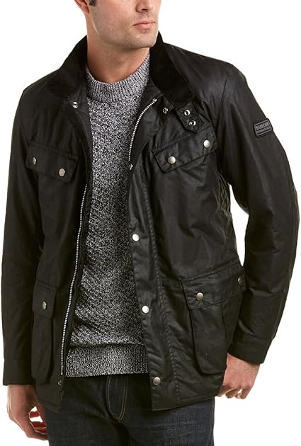 barbour wax motorcycle jacket
