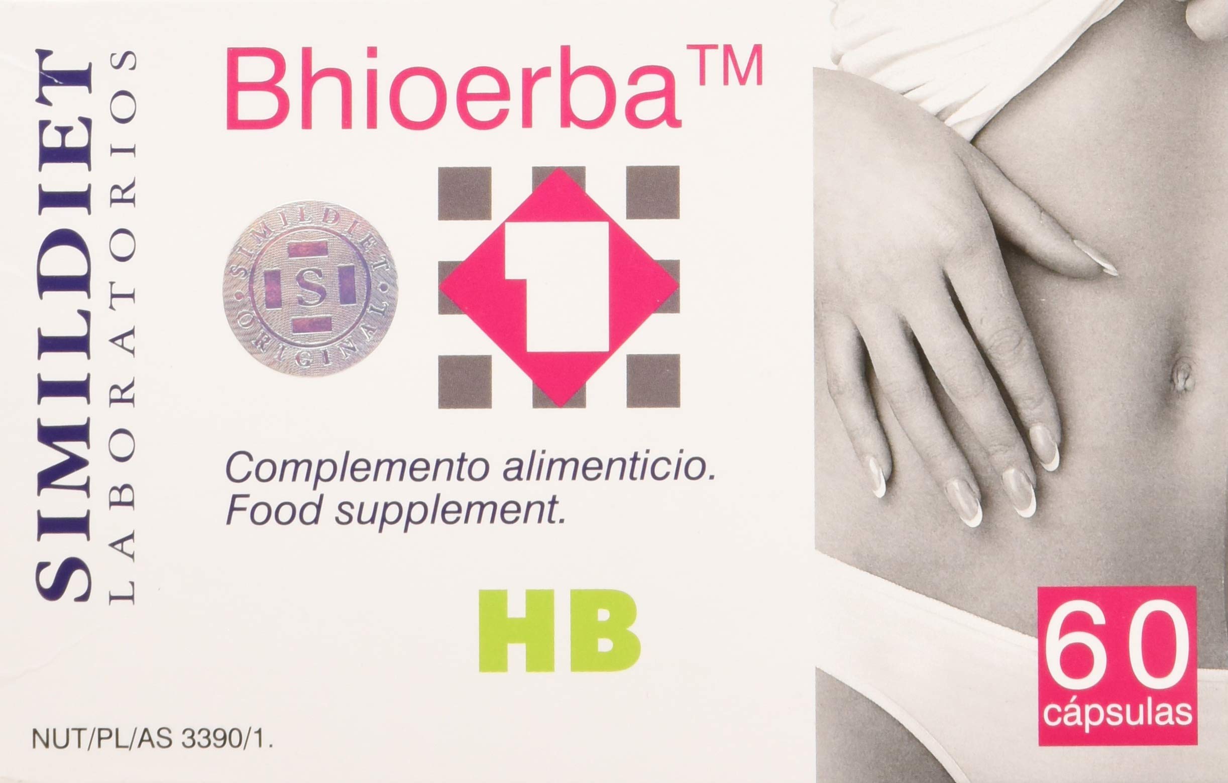 Simildiet Bhioerba No 1 Hb 60 Capsules - 1 Unit