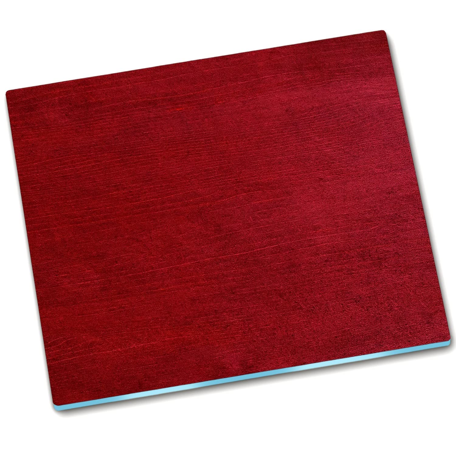 Planches à découper géantes en verre durci 60x52 cm motif bois pour optimiser le plan de travail