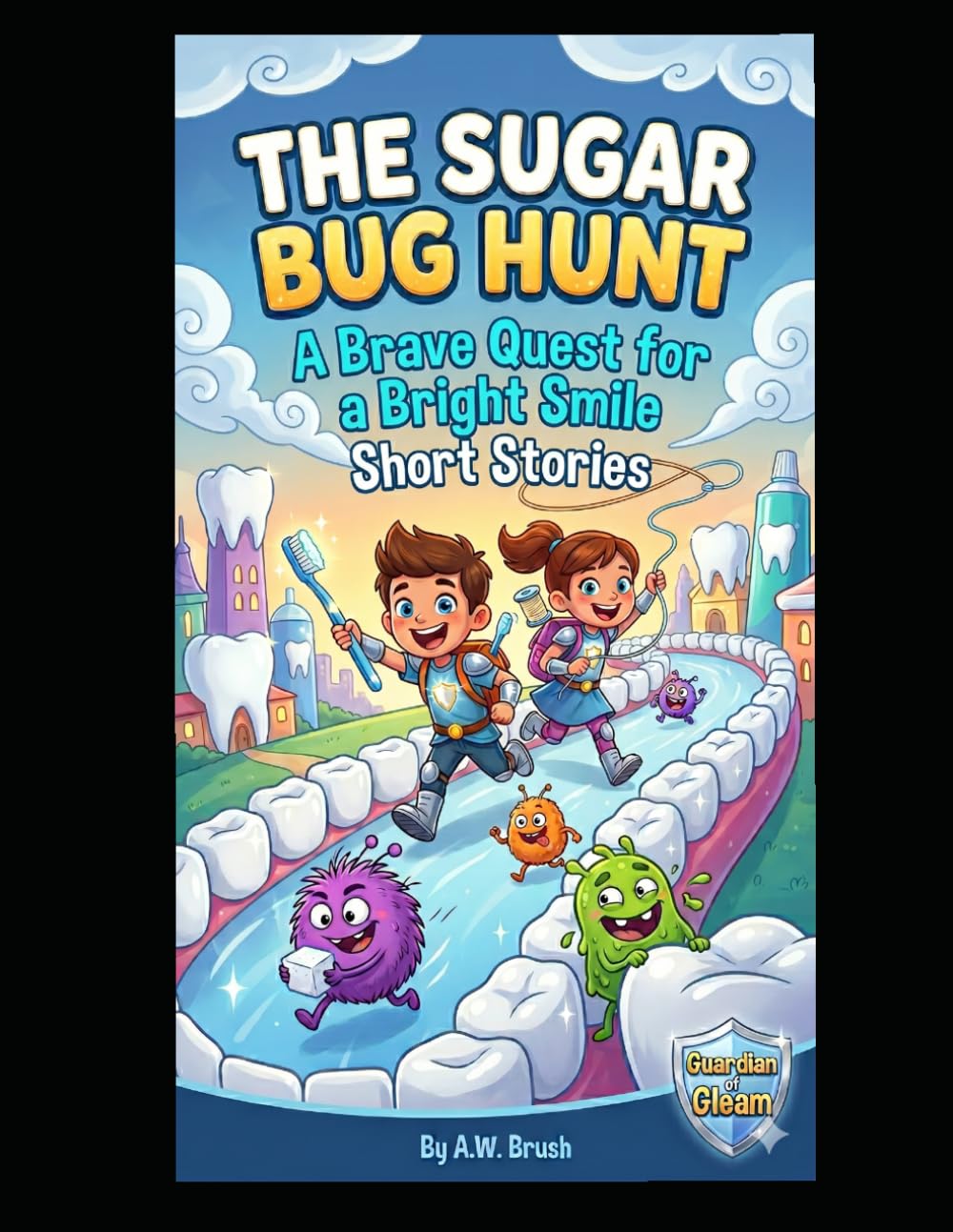 The Sugar Bug Hunt A Brave Quest for a Bright Smile Short Stories: A Magical Adventure to Help Children Overcome Dental Anxiety and Master Brushing Habits | Gift for Kids, Parents and Dentists