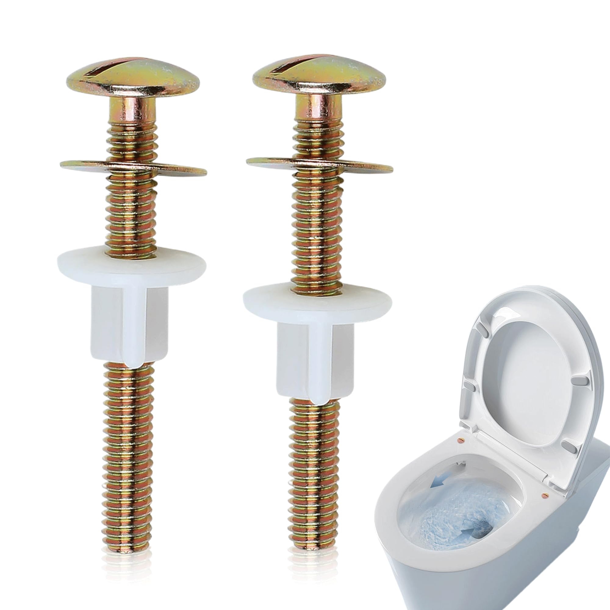 Universal Carbon Steel Toilet Seat Fittings