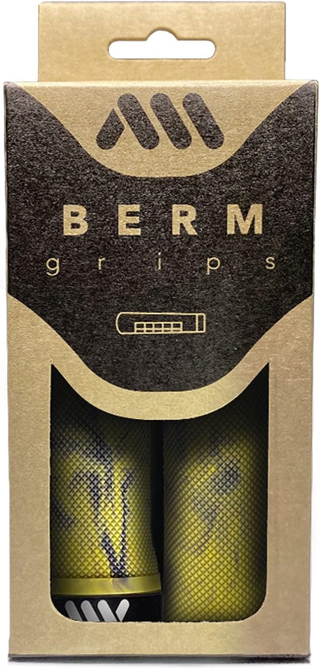 Bike Grip for MTB, Enduro, XC and Downhill - Non-Slip, Tapered Handlebar Grip with Micro-Diamond Pattern, Universal
