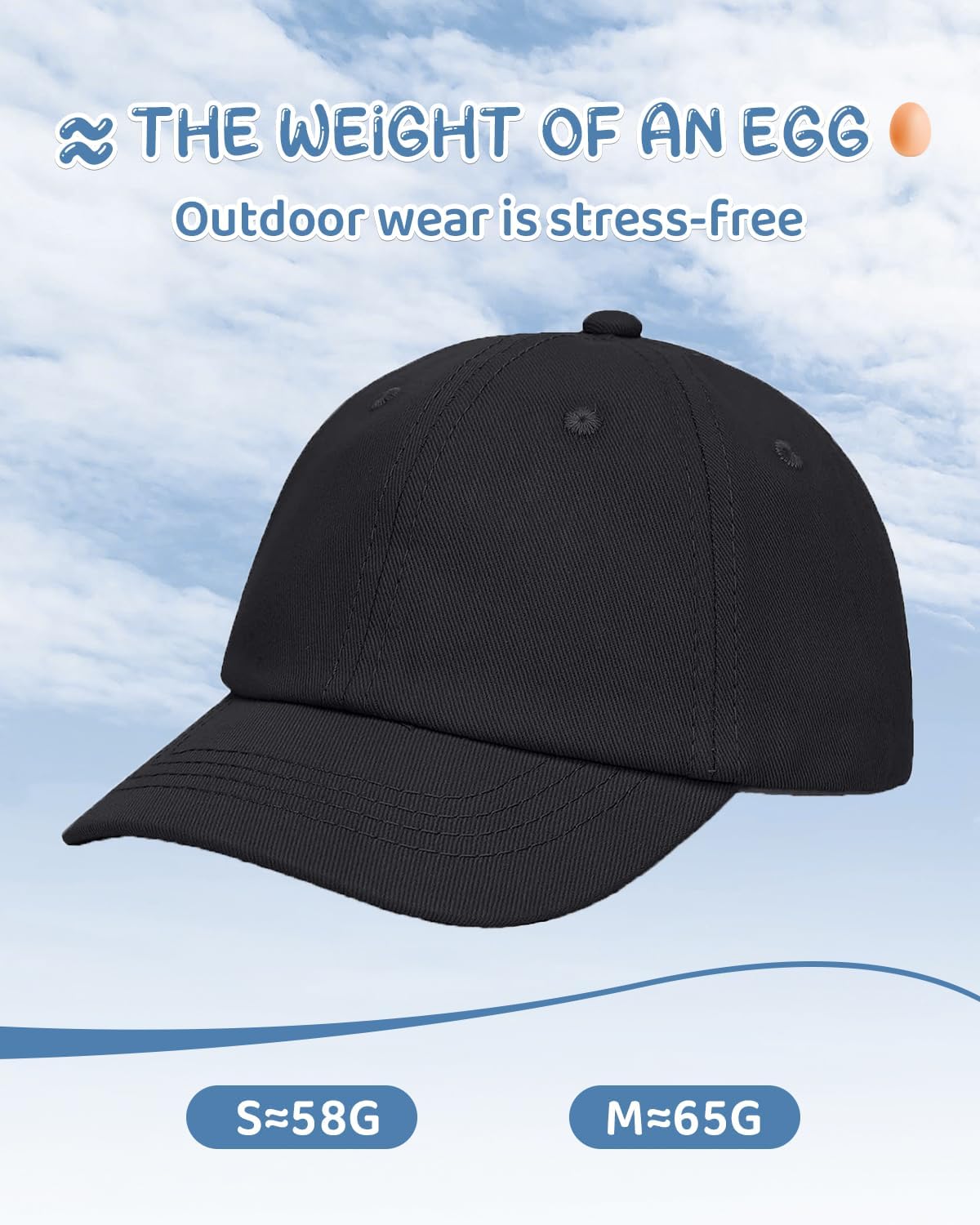 Century Star Toddler Baseball Hat Cotton Infant Baby Baseball Cap Adjustable Kids Toddler Sun Hat for Boy Girls - Image 4