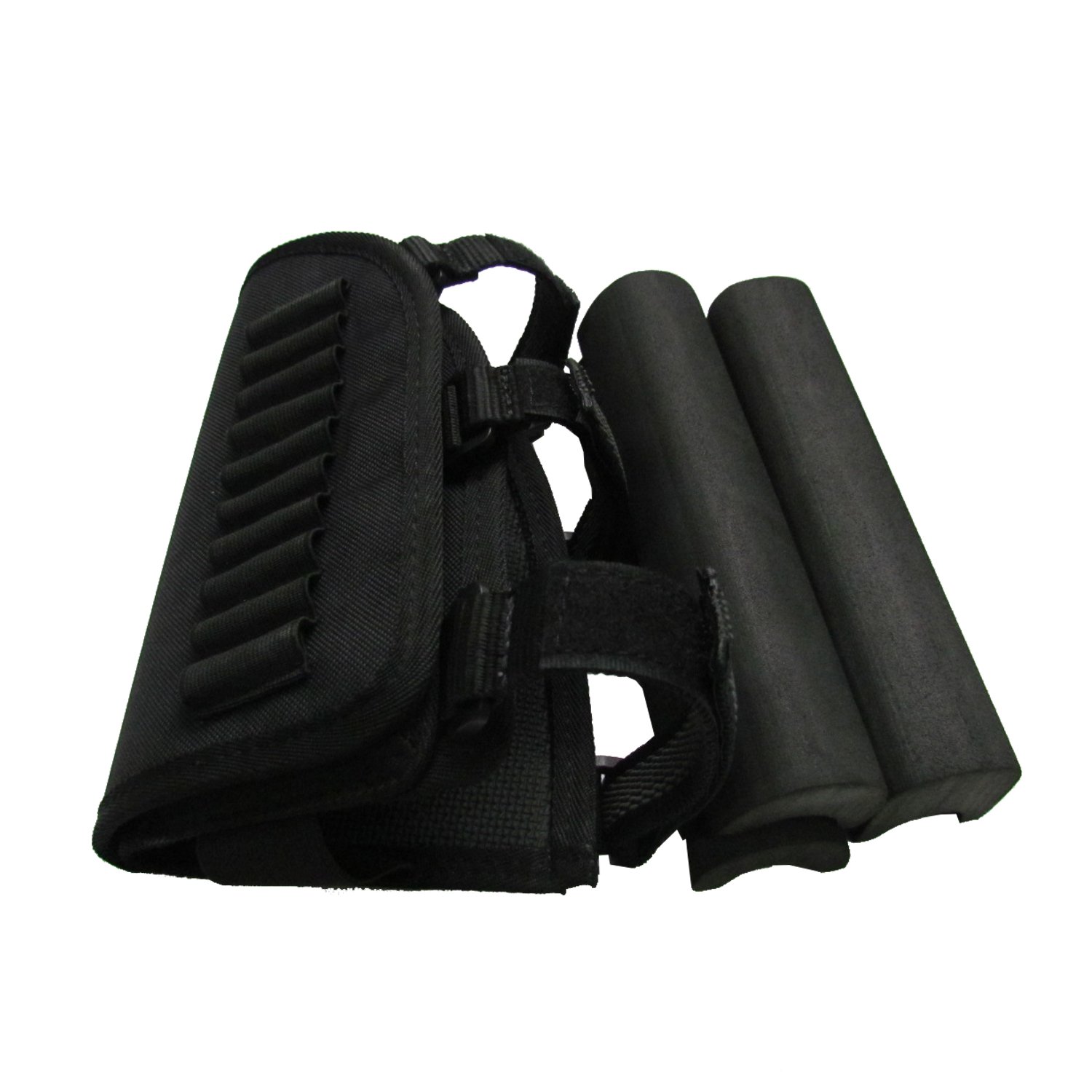 Tourbon Altezza Regolabile Buttstock Fucile-Cheek-Custodia per cartucce