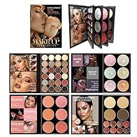 Vista 1 de All In One Makeup Gift Kit - Ultimate Color Combination for Women Full Kit 48 Eyeshadow, 12 Lip Gloss, 6 Blusher, 6 Concealer, 6 Highlighter, 78