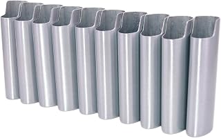 Blank Lighter Case, Cover, Sleeve - Brushed Silver (10 Count)