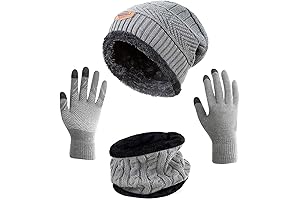 HINDAWI Winter Essentials: Beret and Scarf Combo for Women