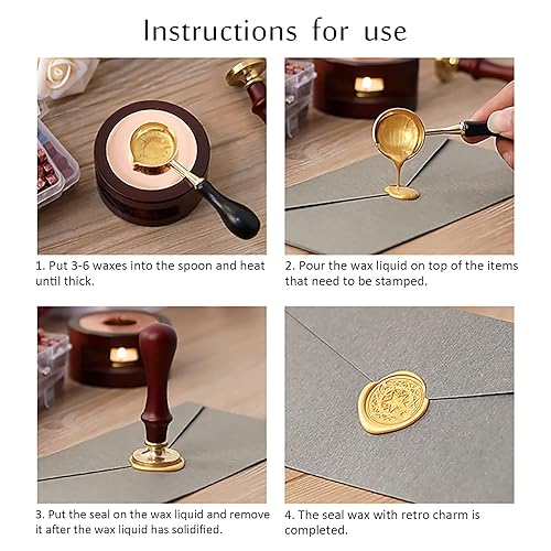 Miniatura 6 de Cuentas de sello de cera, verde hierba - Cuentas de cera para manualidades, regalo - octagonal, 0.31in8mm, 200+pcs por botella