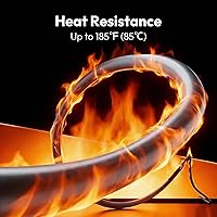 Vista 4 de JJN Cable de extensión solar 10 AWG (6 mm²) 20 pies y 8 pies con conector hembra y macho Kit de adaptador de panel solar para sistema solar, dos