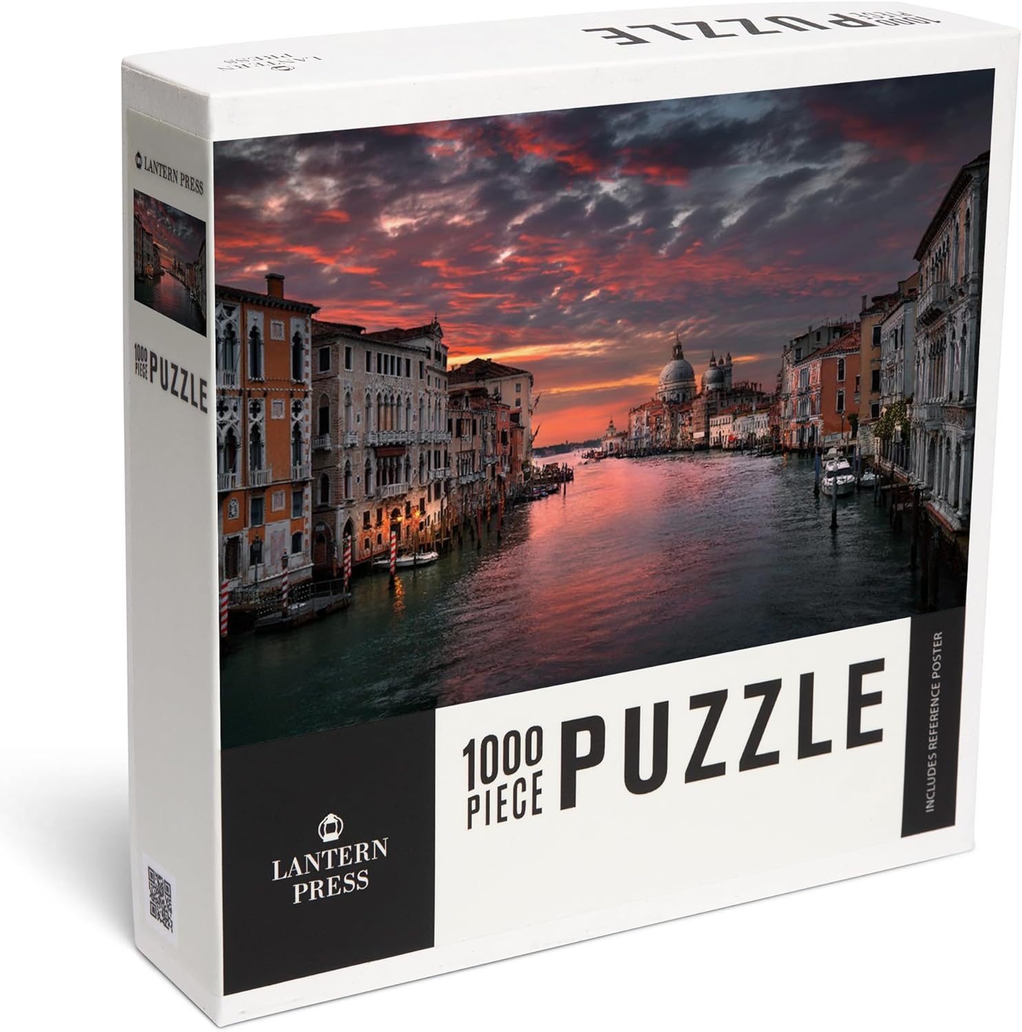 Lantern Press Venice, Italy, Grand Canal 1000 Piece Jigsaw Puzzle for Adults, Made in USA with Reference Poster