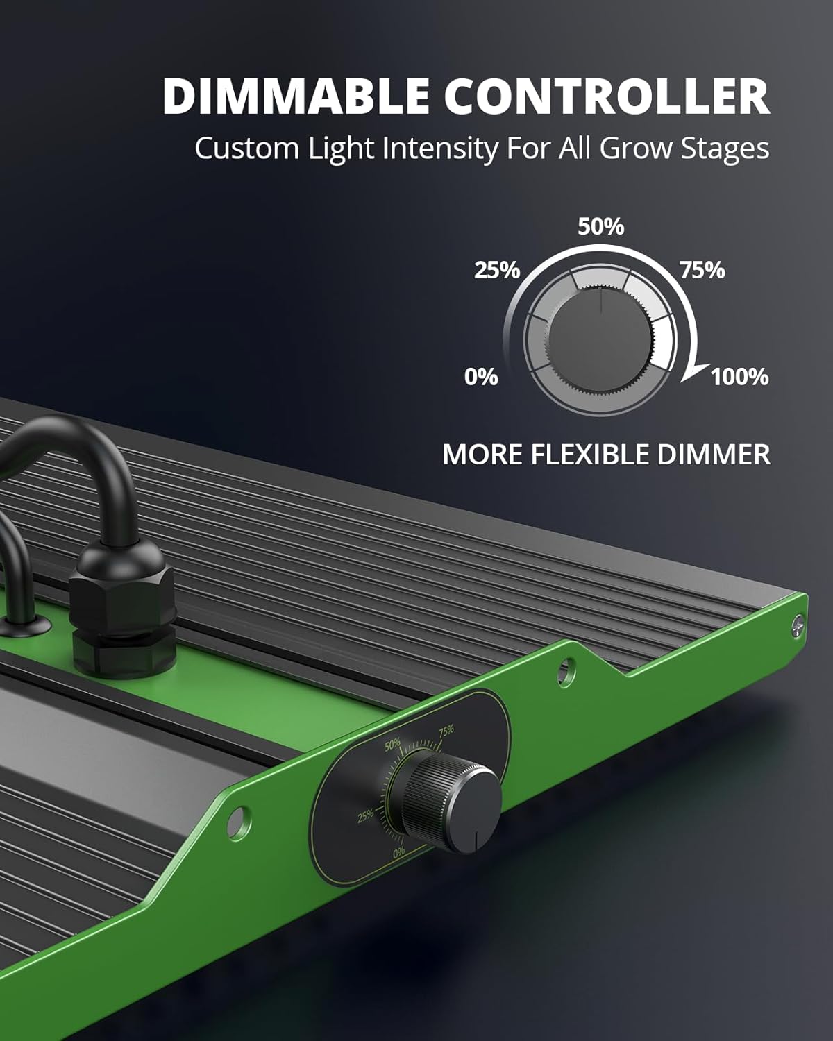 VIPARSPECTRA Upgraded P4000 Led Grow Lights for Indoor Plants Dimmable Full Spectrum Plus 1/4" Adjustable Rope Hangers [2 Pack, 12FT, 150 lbs/Pack], Heavy Duty Kayak Pulley System with Hooks