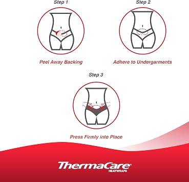 ThermaCare Menstrual Relief Patches, 3 Count Pack