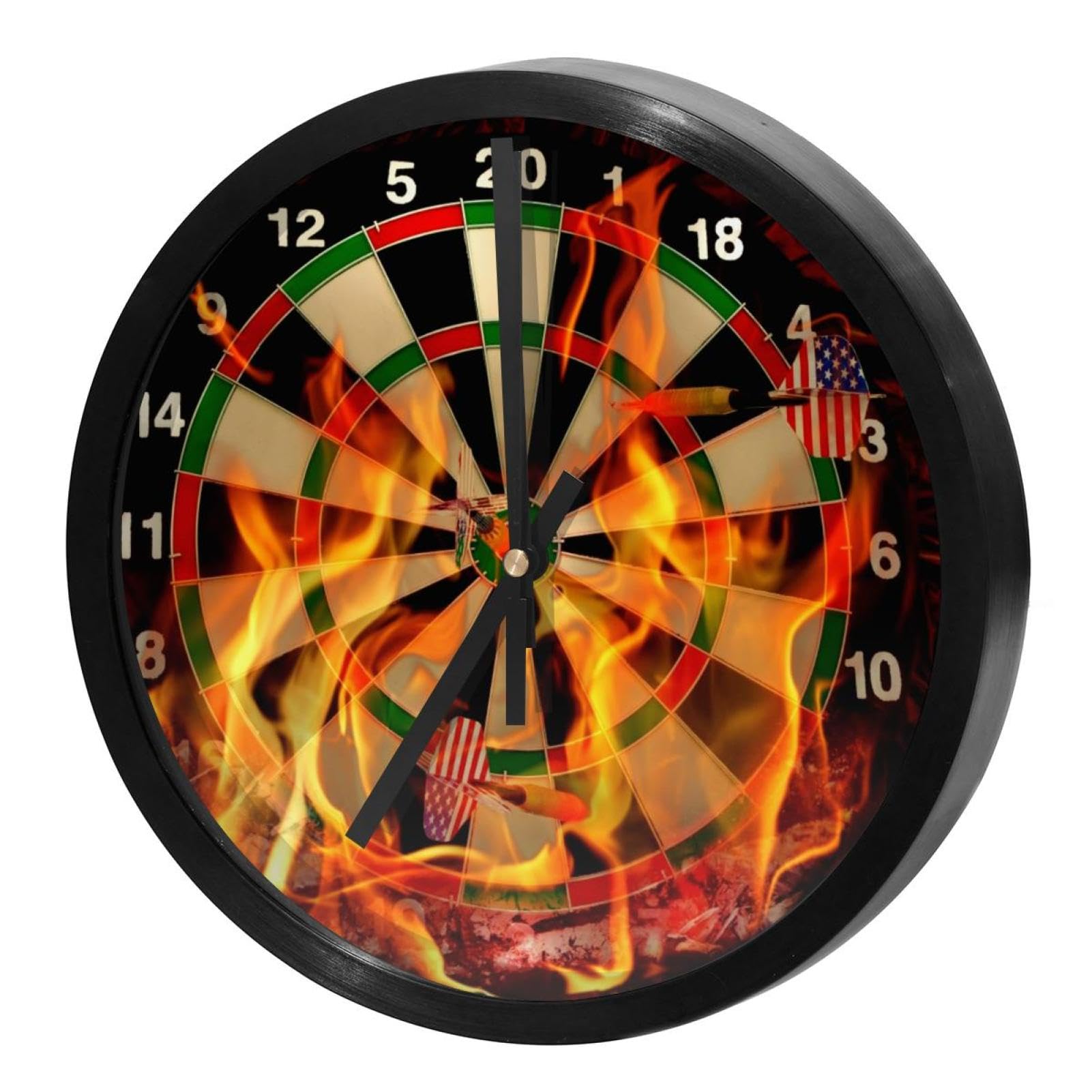 Horloge murale silencieuse pour cuisine et bureau afin de travailler dans le calme