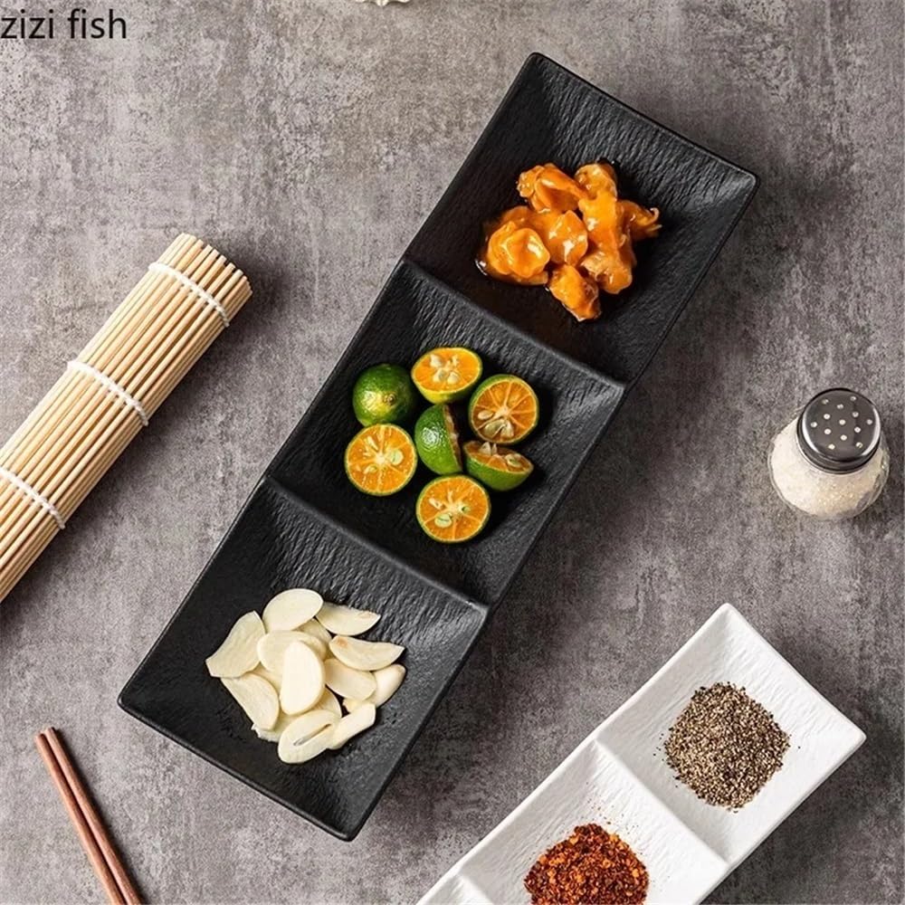 Miseczki do dipów, miska ceramiczna z podwójnym sosem sojowym, 7,6 cala, kubki do sushi, miska do serwowania z podziałką, miseczki do dipów, do kuchni na sezon, Appetizer, Vinegar, Ketchup, białe