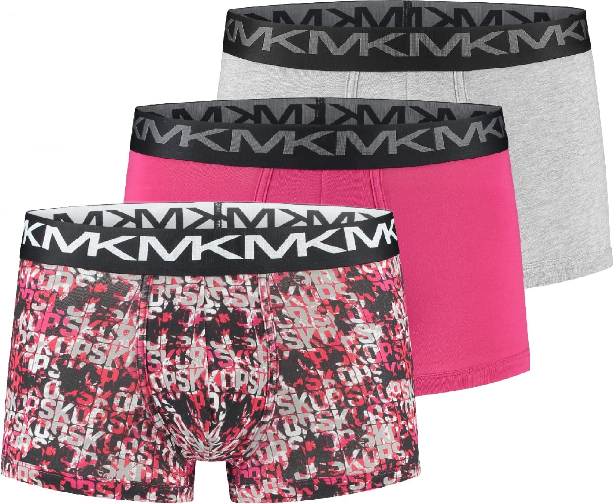 Michael KorsMens 'SF Fashion' Trunk (3-Pack) (Tropical Pink) M