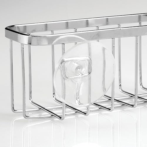 Vista 29 de InterDesign Gia ventosa para cocina, Metal, Blanco Perlado, normal