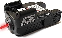 Vista 1 de Ade Advanced Optics HG54R - Luz láser recargable para pistola, mira LED roja con combo estroboscópico para pistola, compatible con Springfield