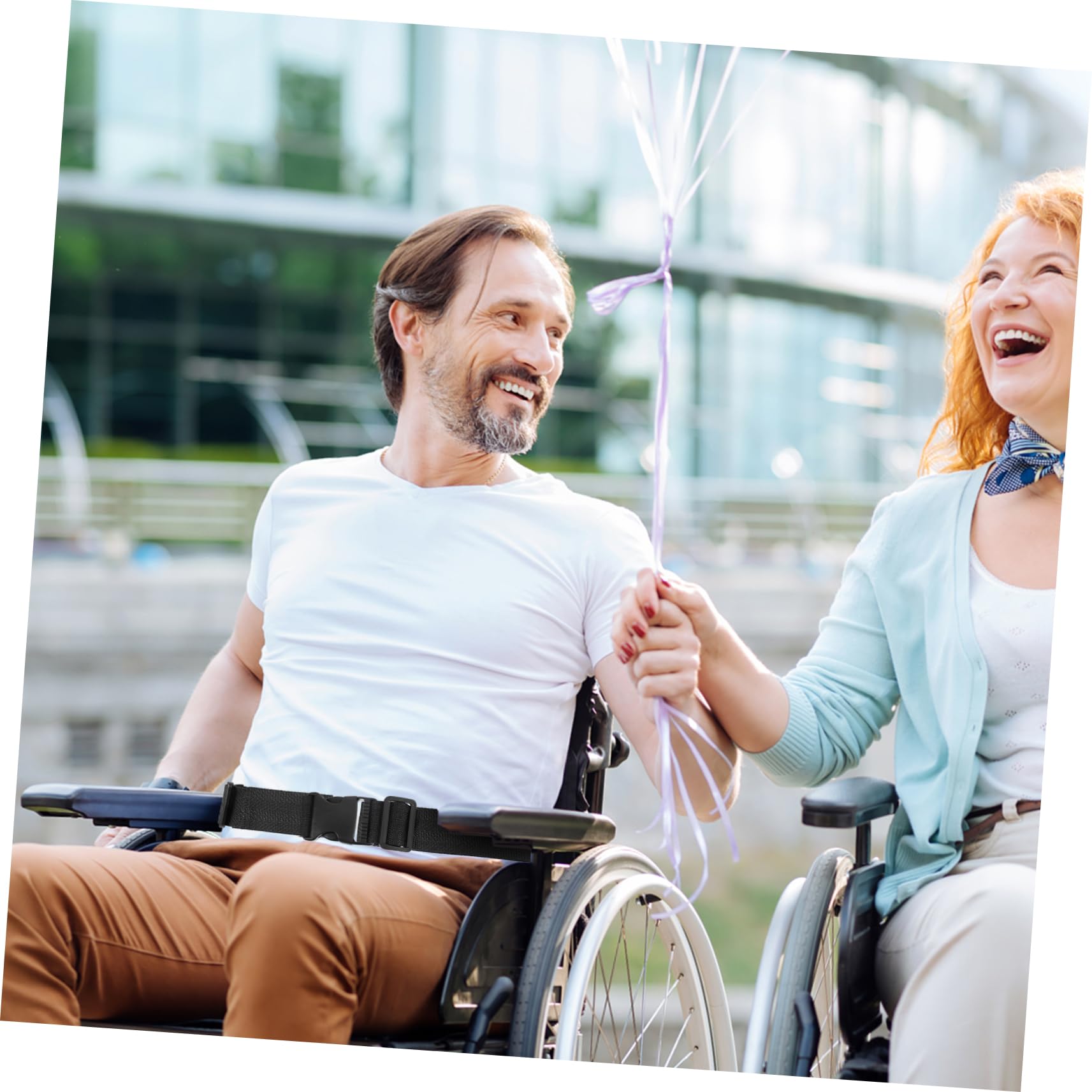 FOMIYES 2 Pcs Elderly Chest Crotch Straps Easy to Use for Daily Care Breathable Material