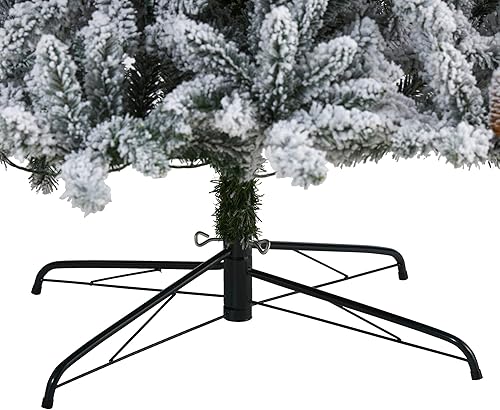 Miniatura 4 de 9 pies. Livingston - Árbol de Navidad artificial con conos de pino y 650 luces LED cálidas