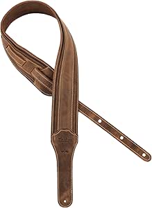 Taylor Wings 3 Inches Guitar Strap - Dark Brown