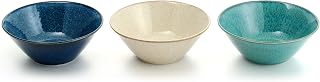 IKEA サラダ ボール で食卓をおしゃれに!おすすめ活用術と選び方 16 Aito Porcelain Medium Bowl, Blue, White, Green, 12.5 fl oz 370 ml, Natural Color, Bowl 3 Colors