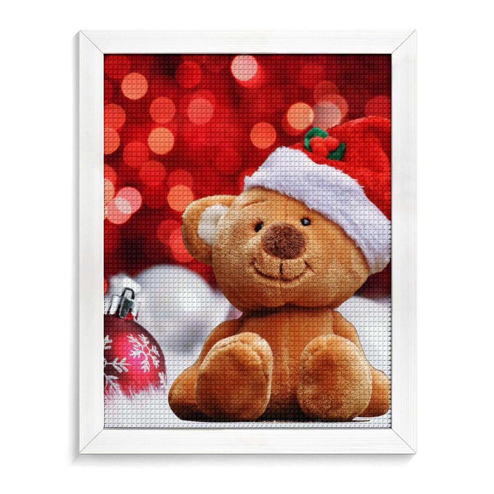 クリスマス テディベアの立体アート teddybearxmas-1.jpg