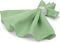 Vista 446 de Ultimate Textile -1 docena - Reversible Shantung Satin - Majestic - Servilletas de tela Majestic de 17 x 17 pulgadas color azul pizarra