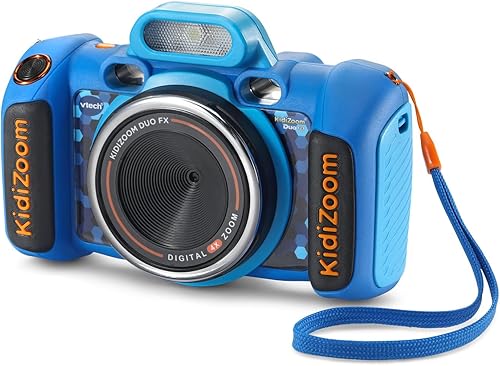 Miniatura 2 de Cámara VTech KidiZoom Duo FX para Niños, Cámaras Digitales Duales, Azul Azul,Rosa