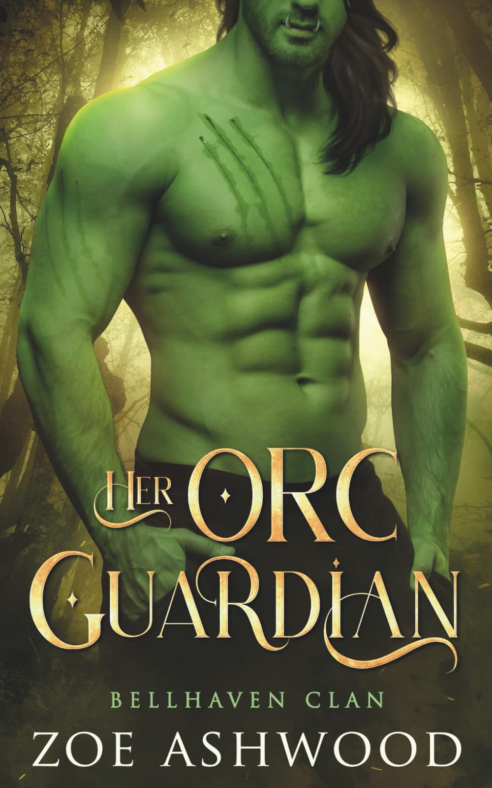 Her Orc Guardian: A Monster Fantasy Romance: 2 (Bellhaven Clan)