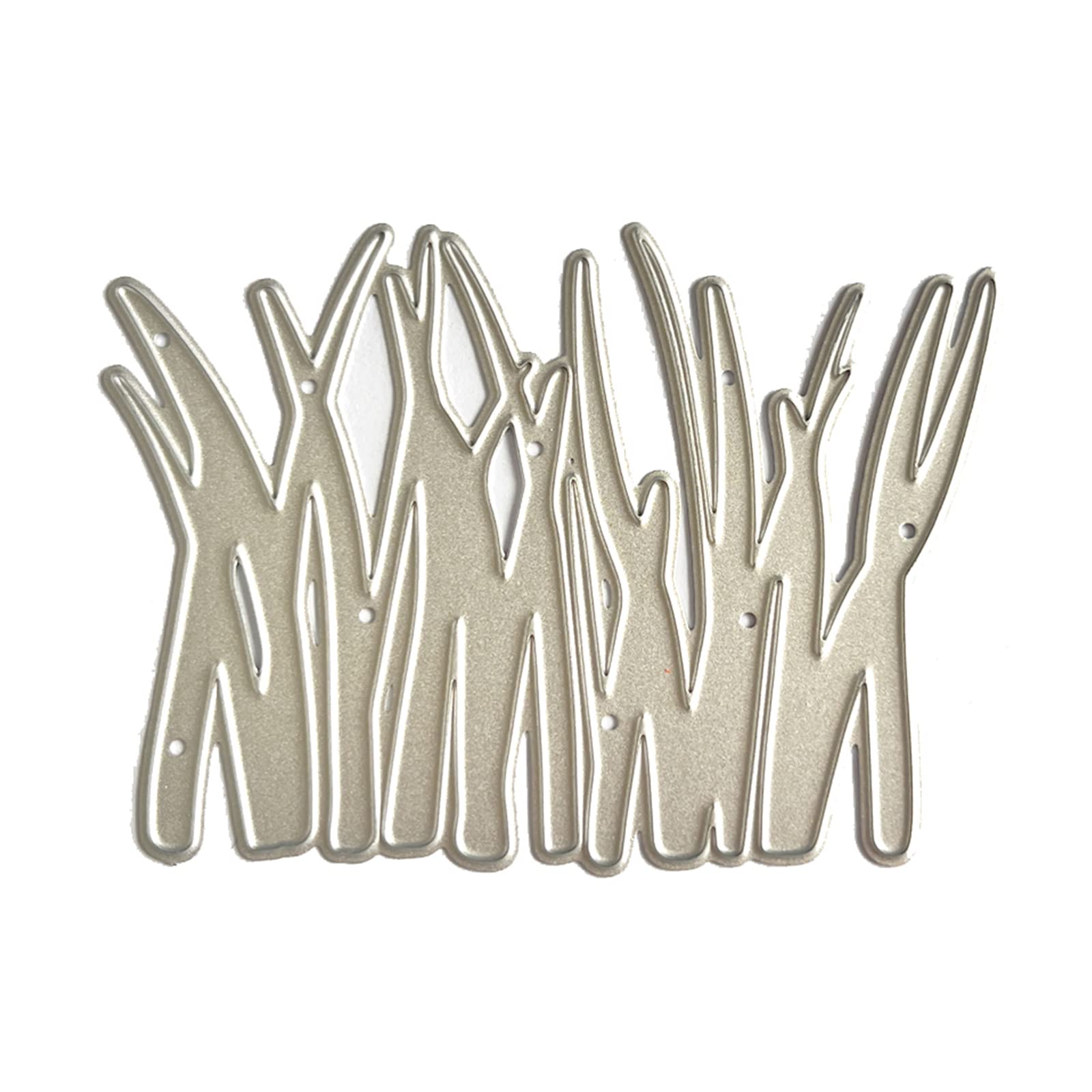 Jazuaiao Metal Die Cuts Tussock Cutting Dies Stencils Cutting Template for Scrapbooking Album Paper Card Embossing Scrapbooking Stencils
