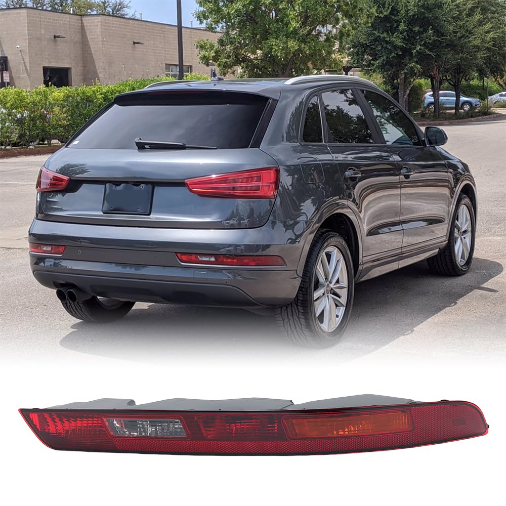 Luz LED de Parachoques Trasero para el Lado Derecho del Conductor para Audi Q3 8UB 8UG SUV 2015 2016 2017 2018