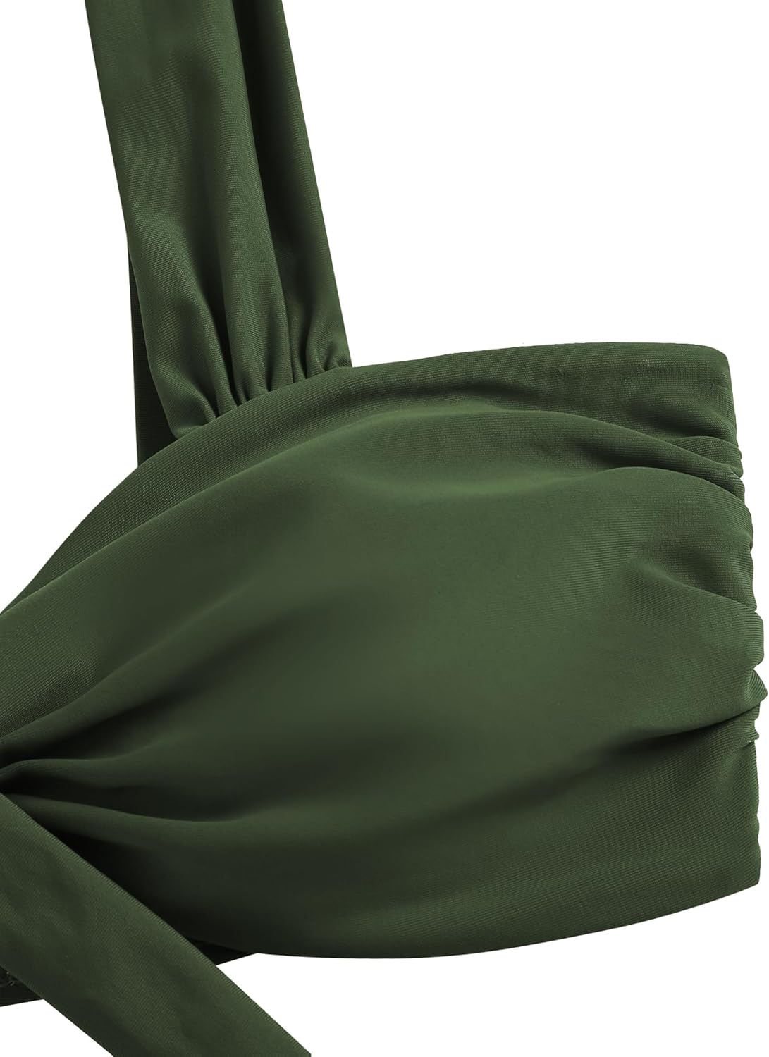 ZAFUL High Waisted Bikini Sets for Women Swim Suits 2025 Tummy Control Ruched Bikini Two Piece Bathing Suit Swimwear - Image 8