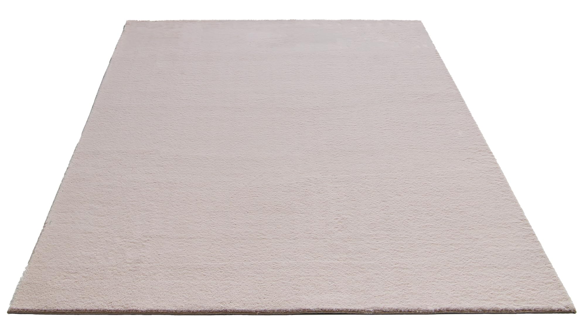 the carpet Cosy – Kuscheliger Fellteppich, Weich & Elegant, Waschbar und Für Fußbodenheizung Geeignet, Öko-Tex Zertifiziert, Hochwertiger Kunstfell Teppich, Rosa, 160 x 220 cm