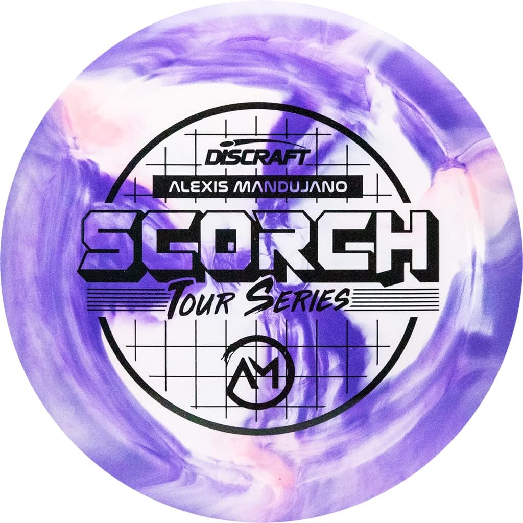Discraft Limited Edition 2022 Tour Series Alexis Mandujano Swirl ESP Scorch Distance Driver Golf Disc - 167-169g - Colors Will Vary
