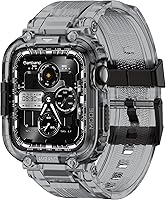 Vista 20 de amBand Bands - Funda protectora de pantalla compatible con Apple Watch Ultra 3/2/1 de 1.732 pulgadas, correa resistente M1 Sport Series y película