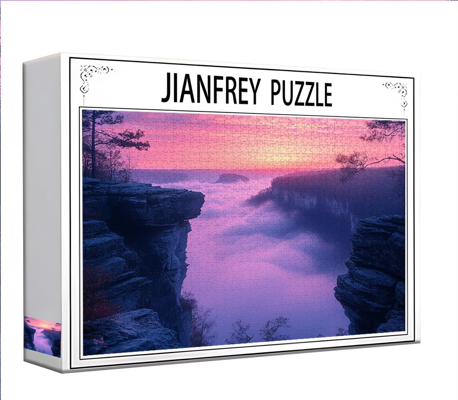 Puzzle 2000 Piezas Adultos Puzzle Montaña Paisaje Rompecabezas Adultos XXL 100 x 70cm, Impossible Rompecabezas, Jigsaw Arte Juego Educa Familiar Aliviar El Estrés, Regalos para Hombres y Mujeres N-9