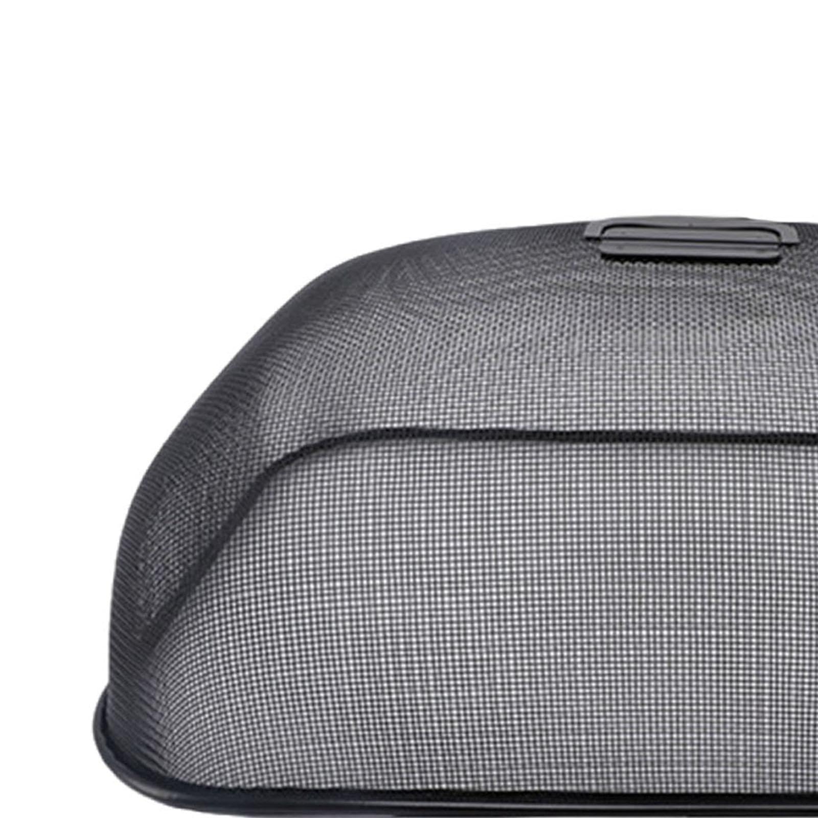 Fenteer Carpa de Red Fina para Cubrir Alimentos en Reuniones Y Picnics, Negro, Individual