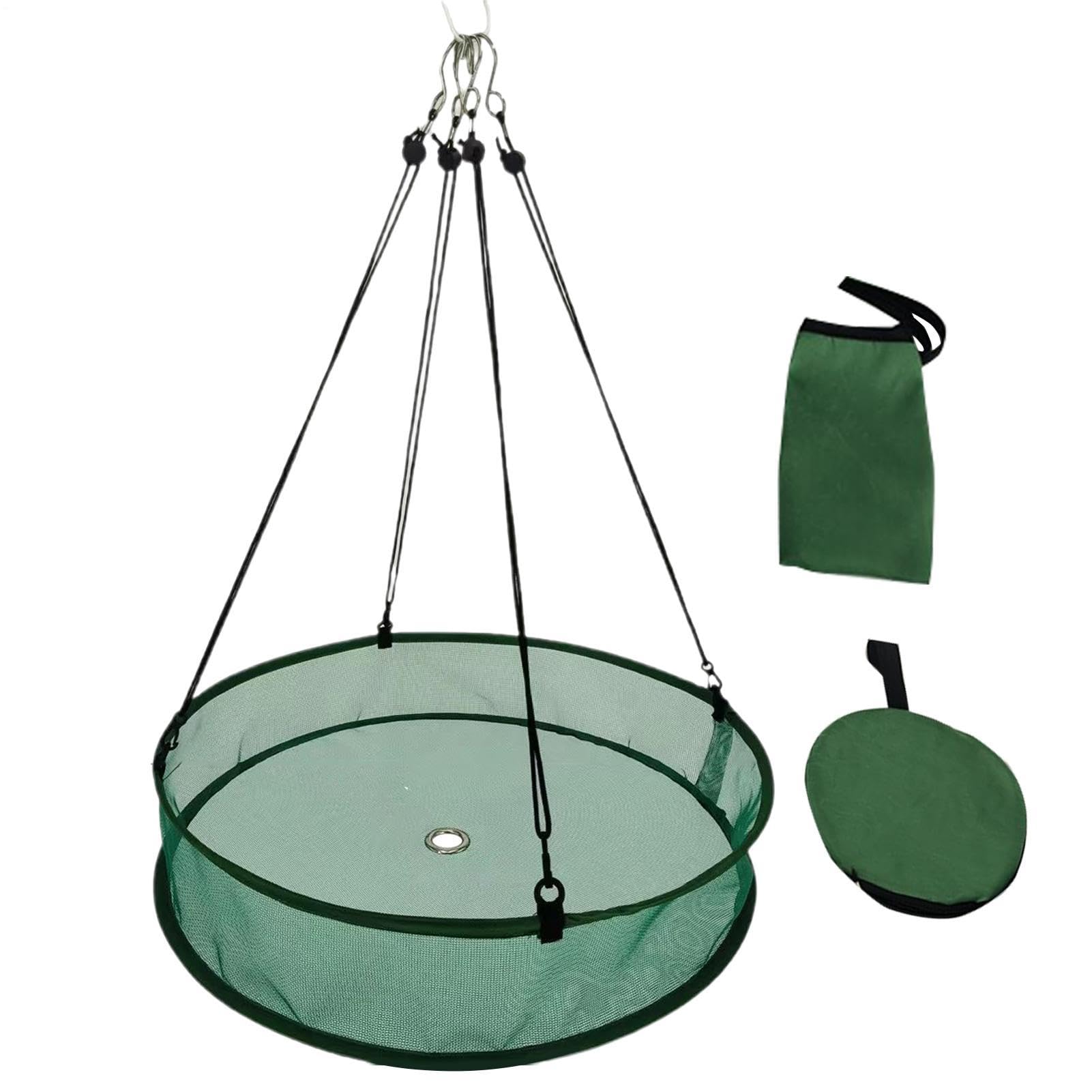 Bird Seed Catcher for Under Feeder, Hanging Bird Seed Catcher Tray Hoop Falling Seeding Catchers for Home Backyard Garden Lawn