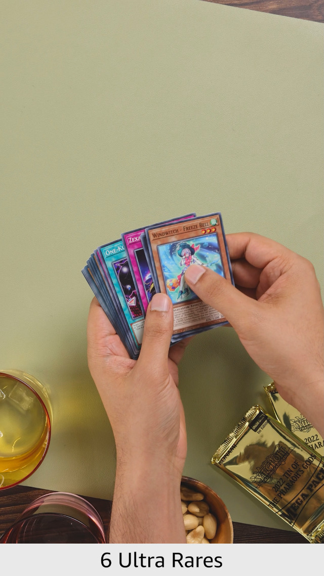 Amazon.com: Yu-Gi-Oh! Trading Cards: 2022 Tin of The Pharaoh's Gods,  Multi-Color : Toys & Games