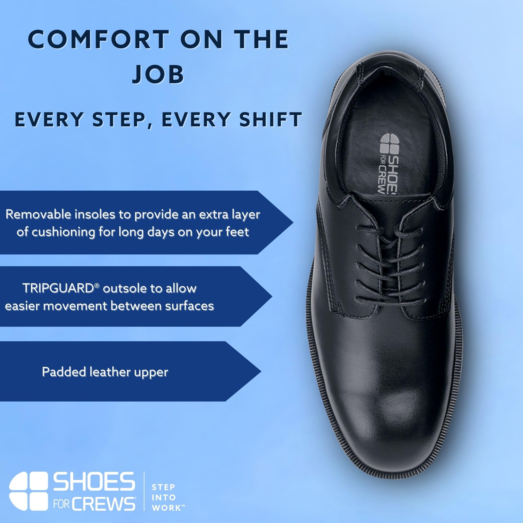 Shoes for Crews Cambridge Uniform Dress ShoeUomo