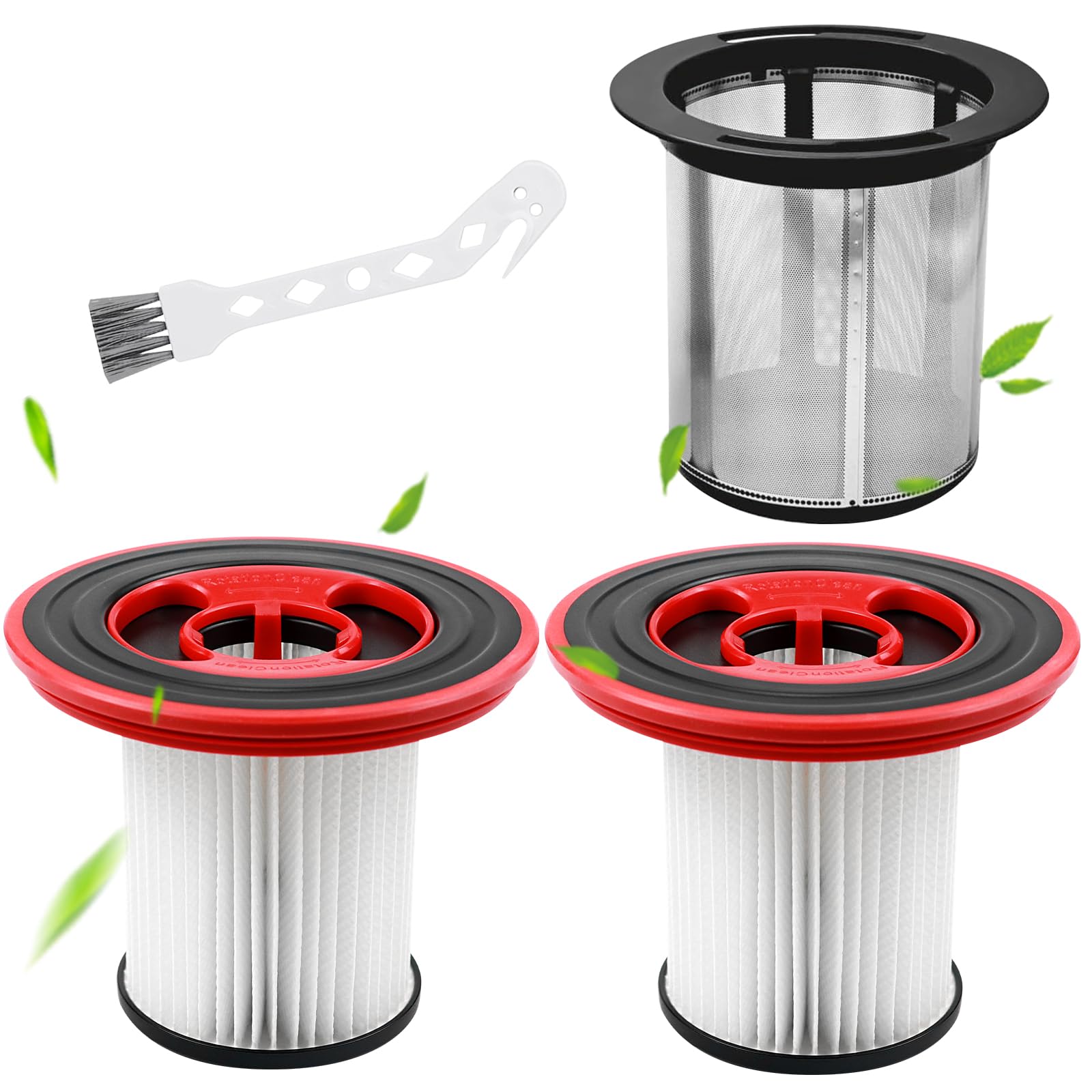 2 Piezas Filtro Aspiradora para Bosch Unlimited Series 7, para 12040193 BKS711XXL BBS711W BBS712A BCS711GB BKS711MALL, con Filtro HEPA Lavable de Acero Inoxidable y Cepillar, para Contra Polvo Fino