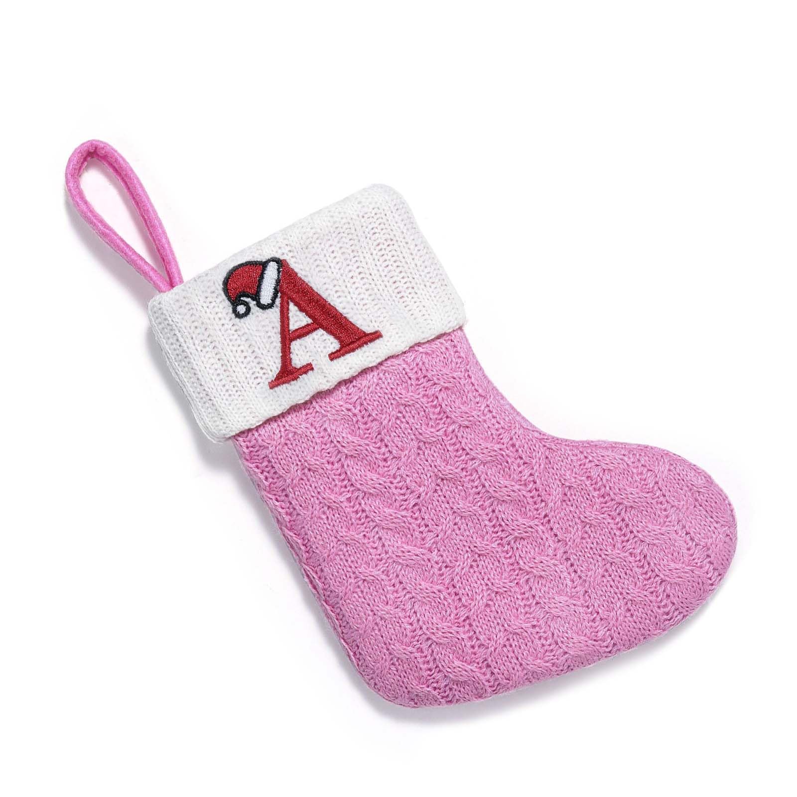Xinsheinelry Festival Santa and Snowmans Christmas Stocking Charm Stylish Home Decoration Portable for Fireplaces and Tree Display Christmas Decoration
