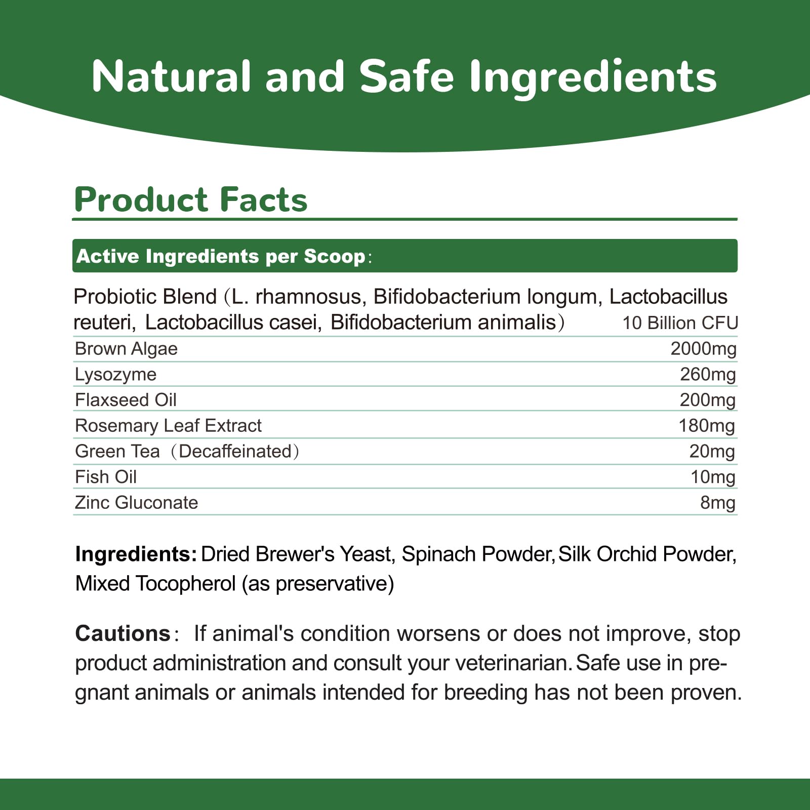 Vetriuntrix Dog Teeth Cleaning Powder, Dog Dental Powder for Tartar Remove & Plaque Off, Fresh Breath for Dogs with Natural Plant Blend, Enzymes and Probiotics, 150g - image 8